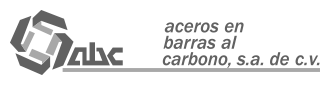 ABC | aceros en barras al carbono, S.A. de C.V.